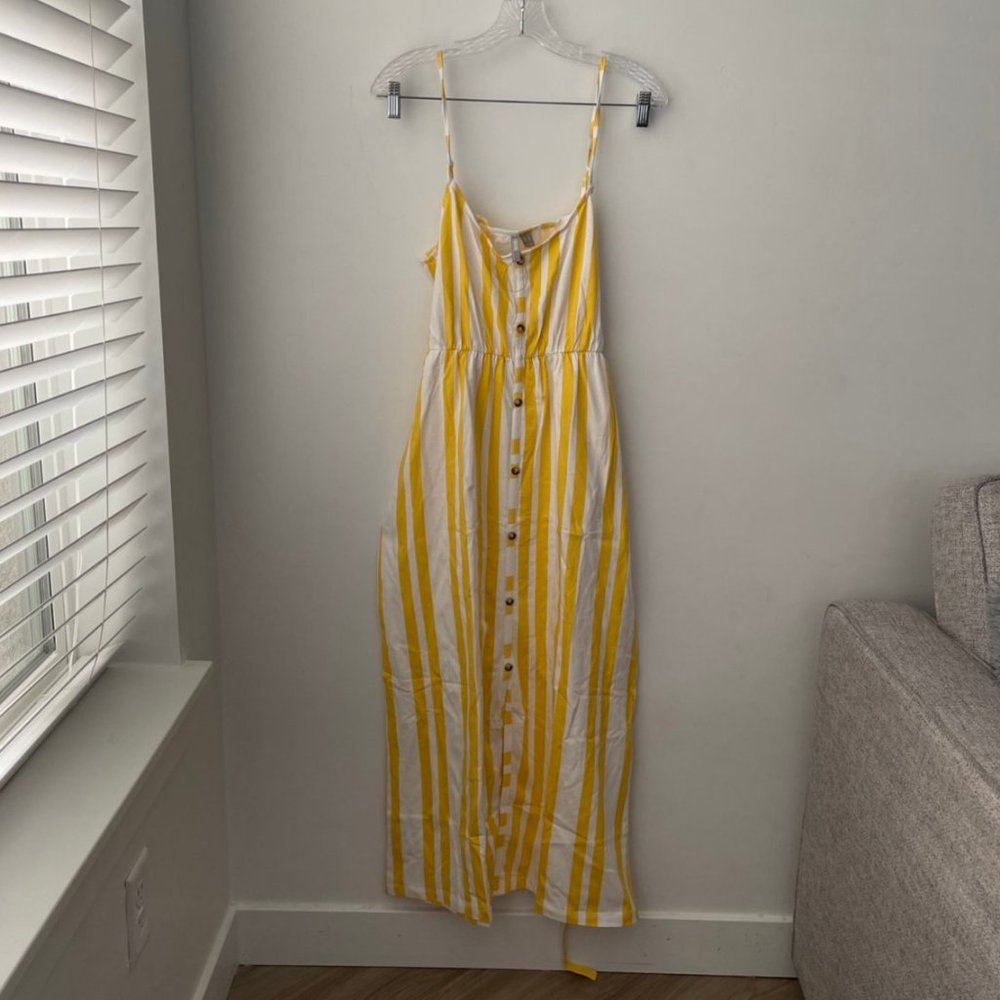 ASOS Design Striped Maxi Dress